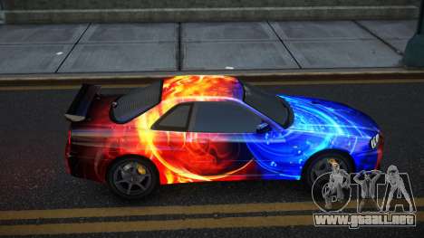 Nissan Skyline R34 Gaselly S7 para GTA 4