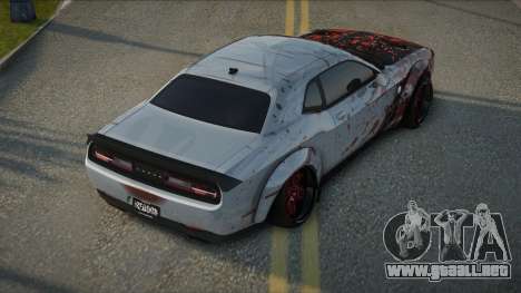Dodge Challenger Hellcat Leyky para GTA San Andreas