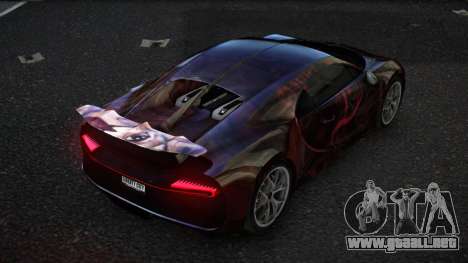 Bugatti Chiron Jesty S8 para GTA 4