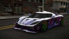 Koenigsegg Agera Carva S3 para GTA 4