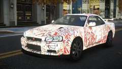 Nissan Skyline R34 Gaselly S1 para GTA 4