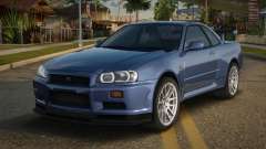 Nissan Skyline GT-R R34 99th para GTA San Andreas