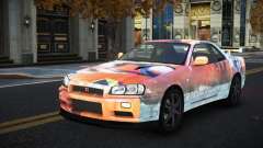 Nissan Skyline R34 Gaselly S5 para GTA 4