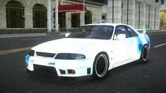 Nissan Skyline R33 Hacoley S7 para GTA 4