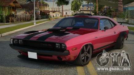 Dodge Challenger RT DTX para GTA San Andreas