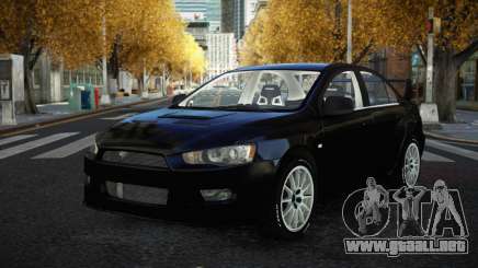 Mitsubishi Lancer Evolution X Ovoy para GTA 4