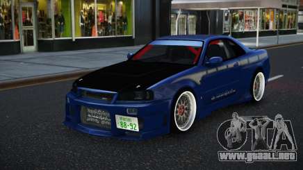 Nissan Skyline R34 Mero para GTA 4