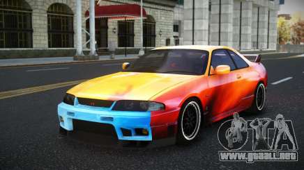 Nissan Skyline R33 Hacoley S11 para GTA 4