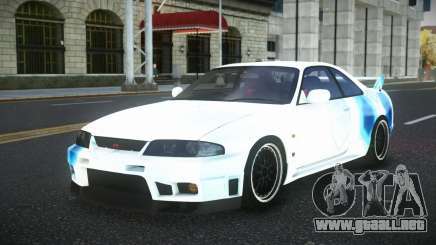 Nissan Skyline R33 Hacoley S7 para GTA 4