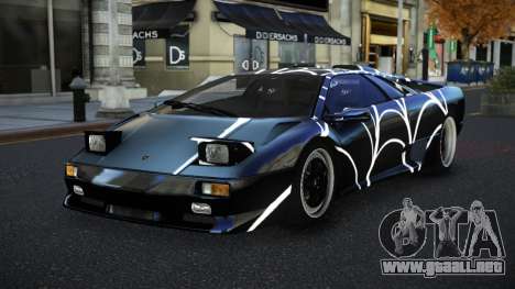 Lamborghini Diablo Hunbe S5 para GTA 4