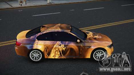 BMW M3 E92 Musolie S12 para GTA 4