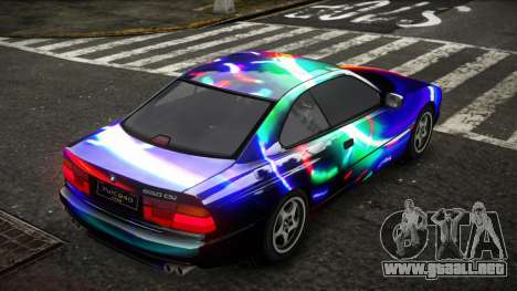 BMW 850CSi Saberon S2 para GTA 4