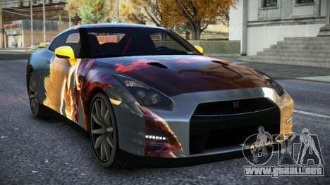 Nissan GT-R R35 Lersa S11 para GTA 4
