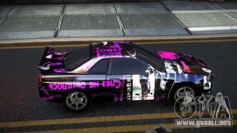 Nissan Skyline R34 Calosca S13 para GTA 4