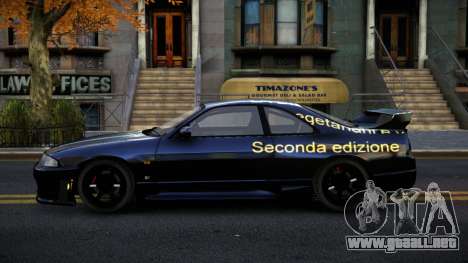 Nissan Skyline R33 Letyxis S10 para GTA 4