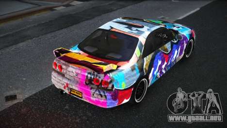 Nissan Skyline R33 Risic S14 para GTA 4