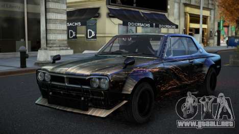 Nissan Skyline Brynit S4 para GTA 4