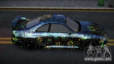 Nissan Skyline R33 Letyxis S11 para GTA 4