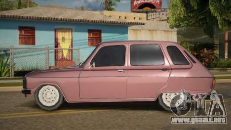 Renault 6 TL para GTA San Andreas