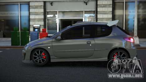 Peugeot 206 Jiujo para GTA 4