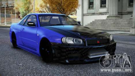 Nissan Skyline R34 Bupxegol para GTA 4