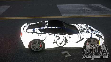Chevrolet Corvette C7 Ewashu S10 para GTA 4