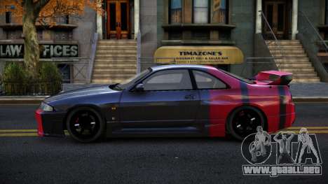 Nissan Skyline R33 Letyxis S5 para GTA 4