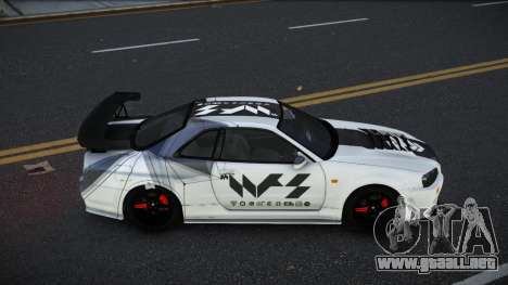 Nissan Skyline R34 Qoyawaqi para GTA 4