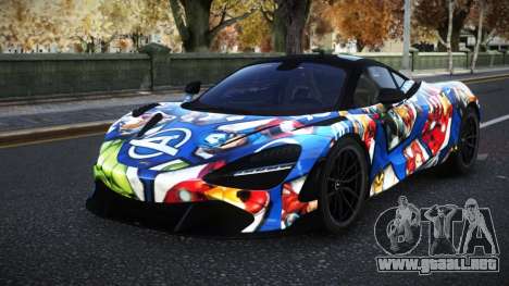McLaren 720S Gethli S8 para GTA 4