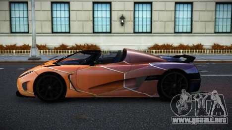 Koenigsegg Agera Jesca S6 para GTA 4
