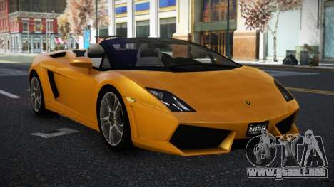 Lamborghini Gallardo Raqucet para GTA 4