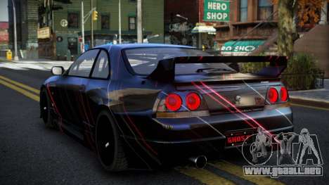Nissan Skyline R33 Letyxis S1 para GTA 4