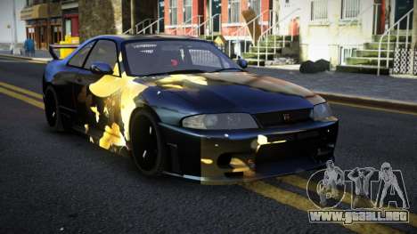 Nissan Skyline R33 Letyxis S10 para GTA 4