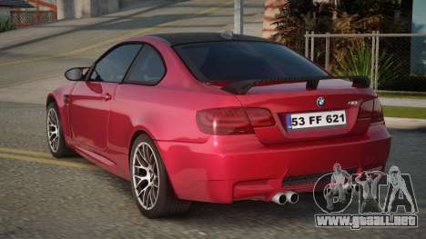 BMW E92 M3 V1.1 para GTA San Andreas