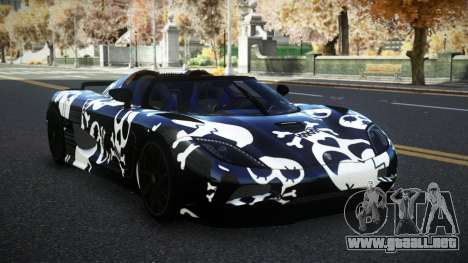 Koenigsegg Agera Jesca S1 para GTA 4