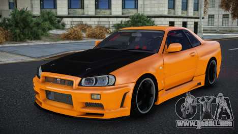 Nissan Skyline R34 Gagpi para GTA 4