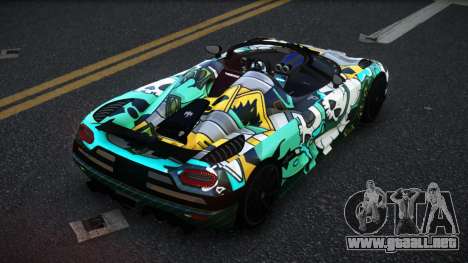 Koenigsegg Agera Jesca S13 para GTA 4