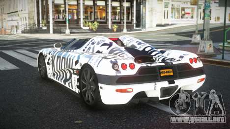 Koenigsegg CCX Xanla S13 para GTA 4