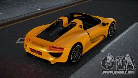 Porsche 918 Zigumuge para GTA 4