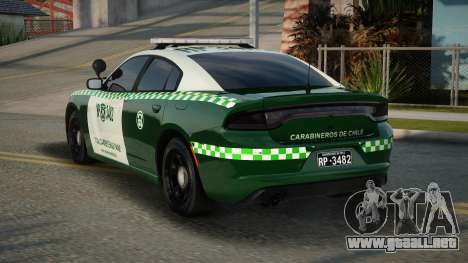 Dodge Charger De Carabineros De Chile para GTA San Andreas