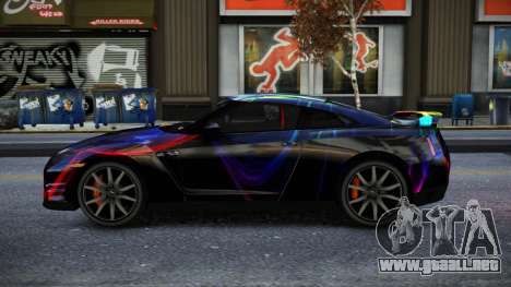 Nissan GT-R R35 Lersa S10 para GTA 4