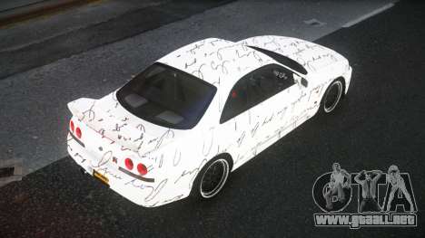 Nissan Skyline R33 Risic S13 para GTA 4