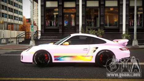 Porsche 977 GT2 Ashid S8 para GTA 4