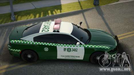 Dodge Charger De Carabineros De Chile para GTA San Andreas
