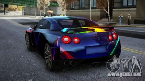 Nissan GT-R R35 Lersa S10 para GTA 4