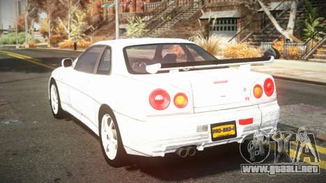 Nissan Skyline R34 Nehgan S1 para GTA 4