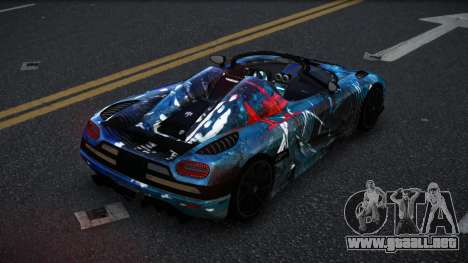 Koenigsegg Agera Jesca S12 para GTA 4