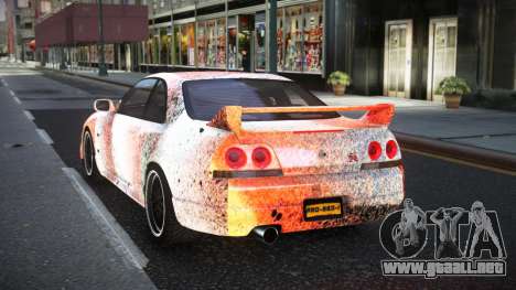 Nissan Skyline R33 Risic S8 para GTA 4