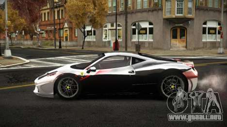 Ferrari 458 Ashber S8 para GTA 4