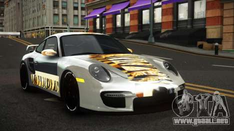 Porsche 977 GT2 Ashid S3 para GTA 4